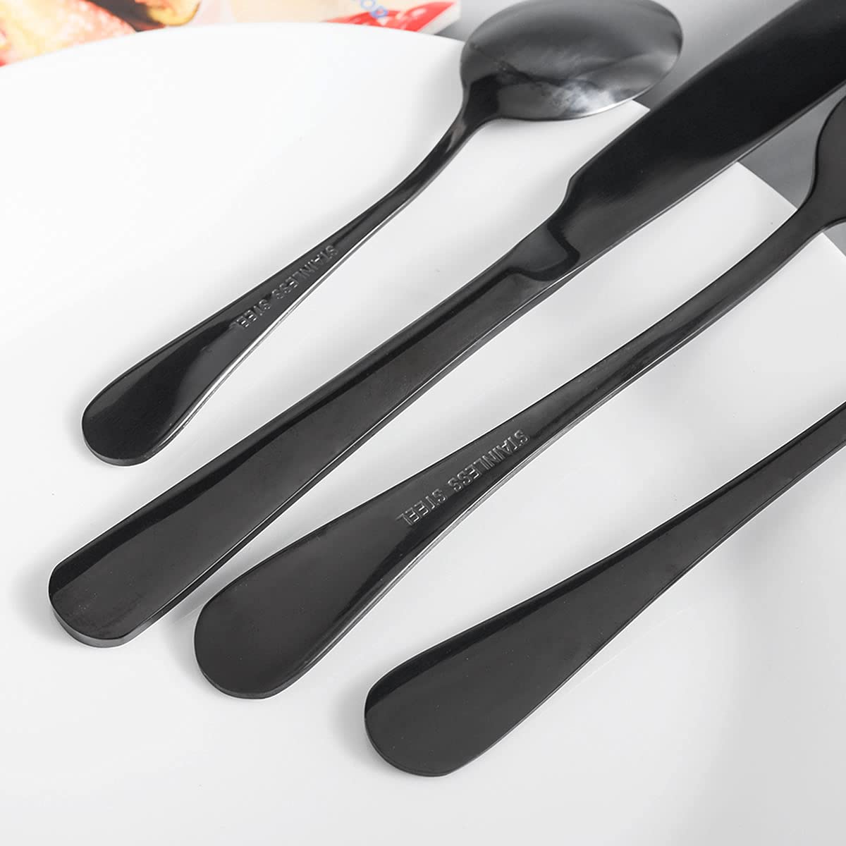 Service De Table En Acier Inoxydable 18-0 Pour 6 Personnes