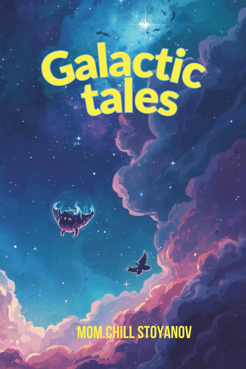 Galactic Tales: illustrated in black and white