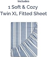 Vista 209 de King Fitted Bed Sheet - Bottom Single Fitted Sheet Only - Ultra-Soft Hotel Luxury Bedding w/ 8-16 Inch Deep Pockets - Breathable, Cooling & Wrinkle