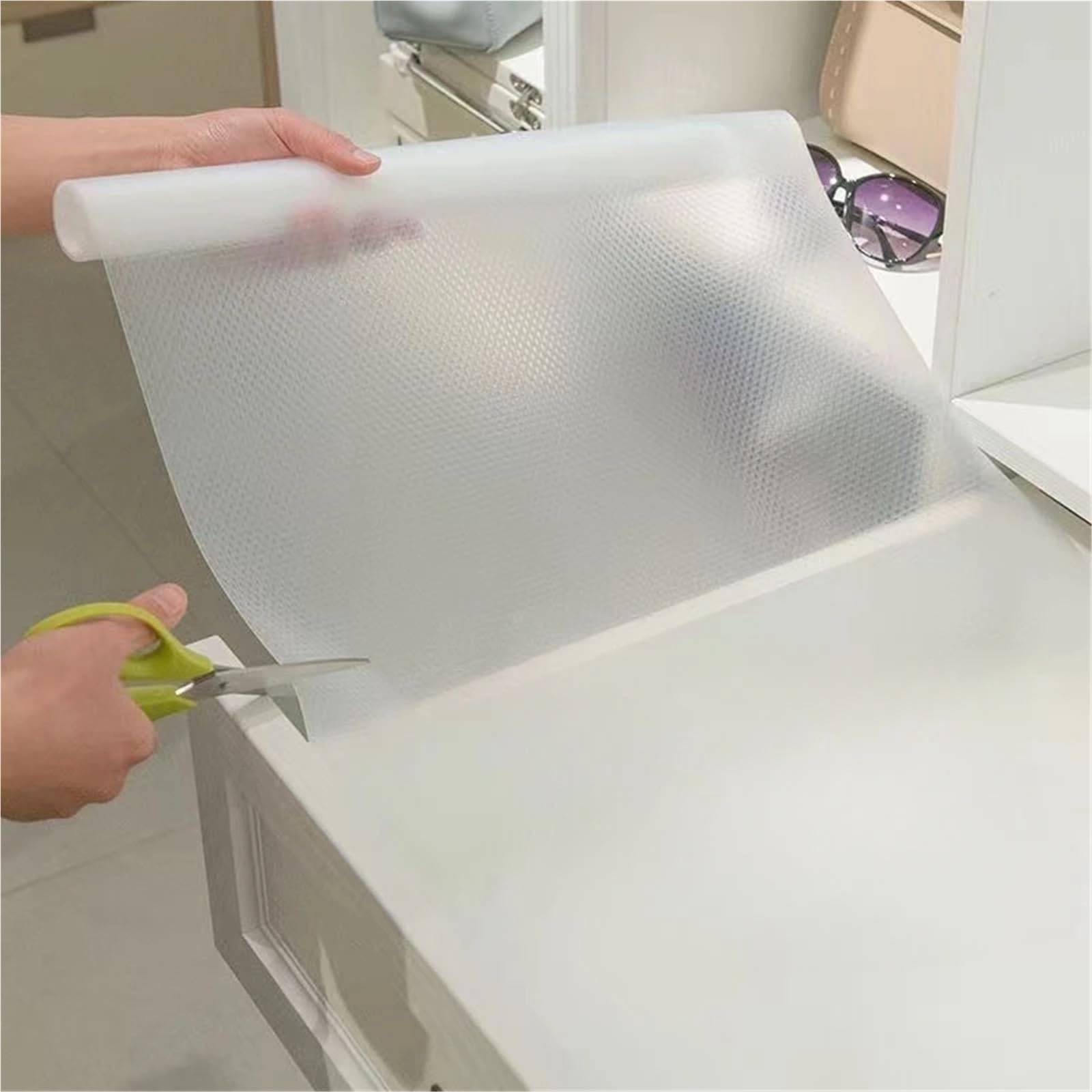 Wkładki do szuflad kuchennych, Wkładki EVA Nieprzylepne szafki kuchenne Szuflady Multicolor Wiele rozmiarów(Color2,500X50Cm)
