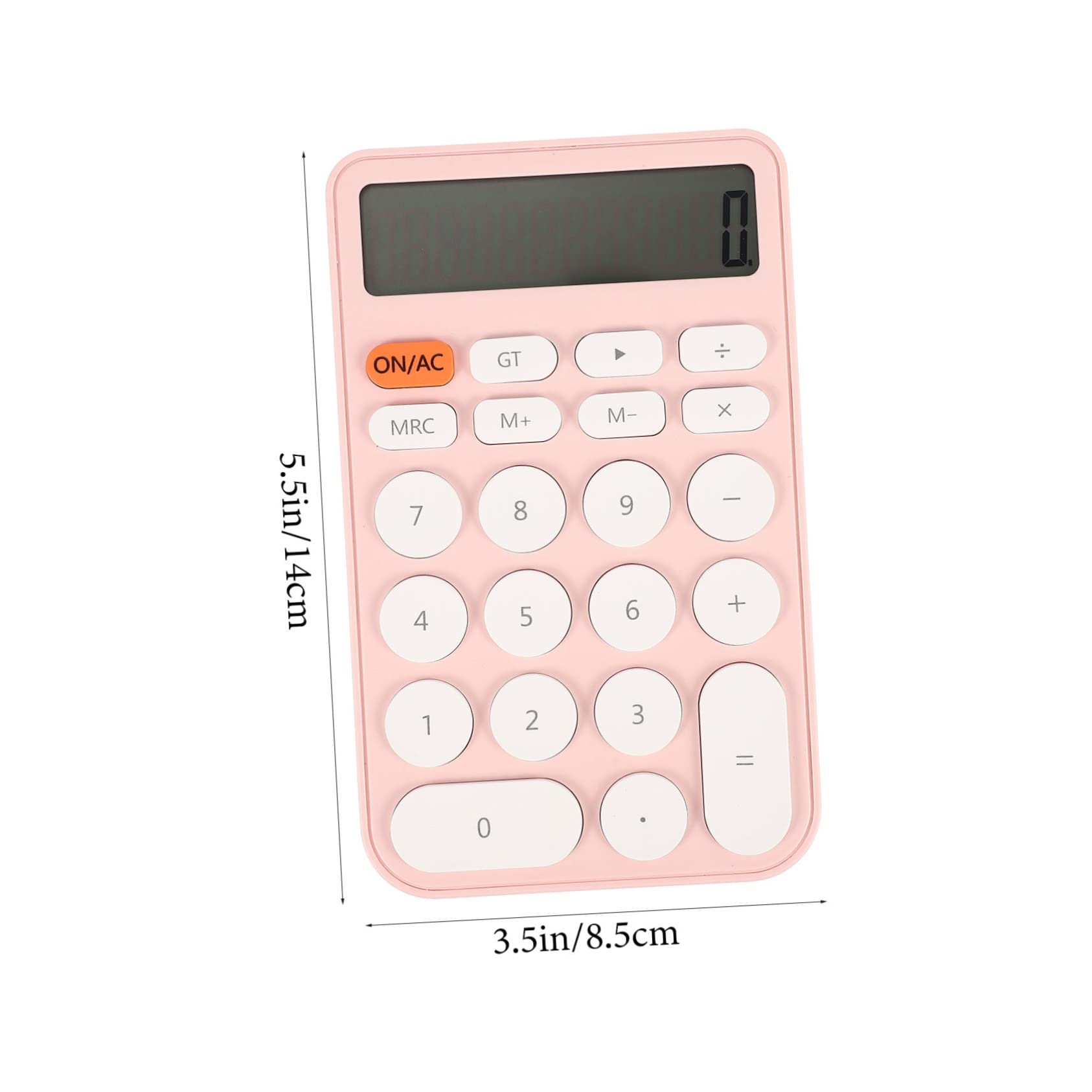 3pezzi Calcolatrice Tascabile Colori Pastello Per Scuola e Ufficio Funzionale e Pratica Calcolatrice Elettronica Per Studenti Risparmio Energetico Facile Da Usare