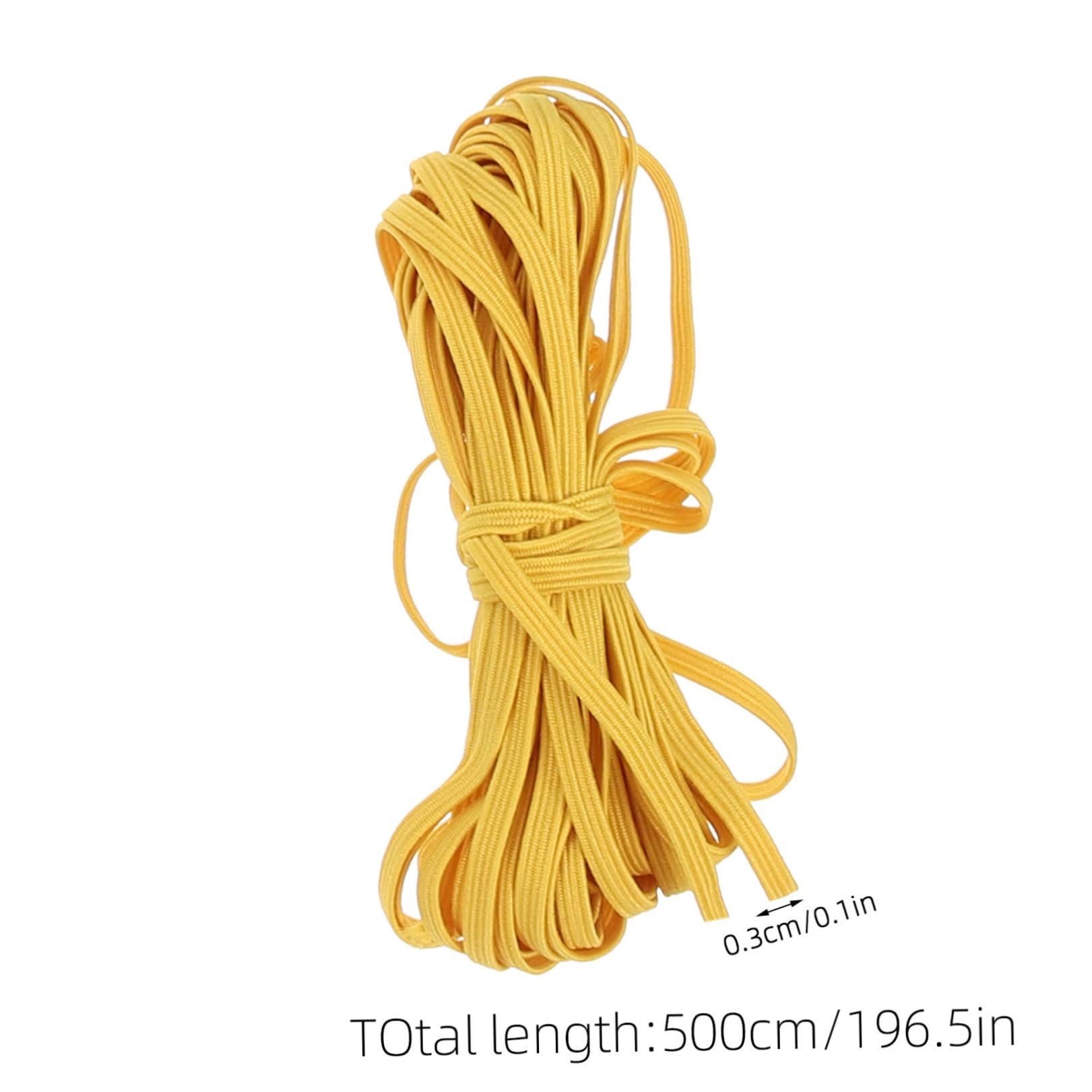 SHINEOFI 27 Piezas DIY Banda Elástica Plana Artesanía Cordón Elástico Coser Bandas Elásticas Artesanías Hechas A Mano Elásticos Banda Elástica Trenzada Elásticos Coloridos Suministros De