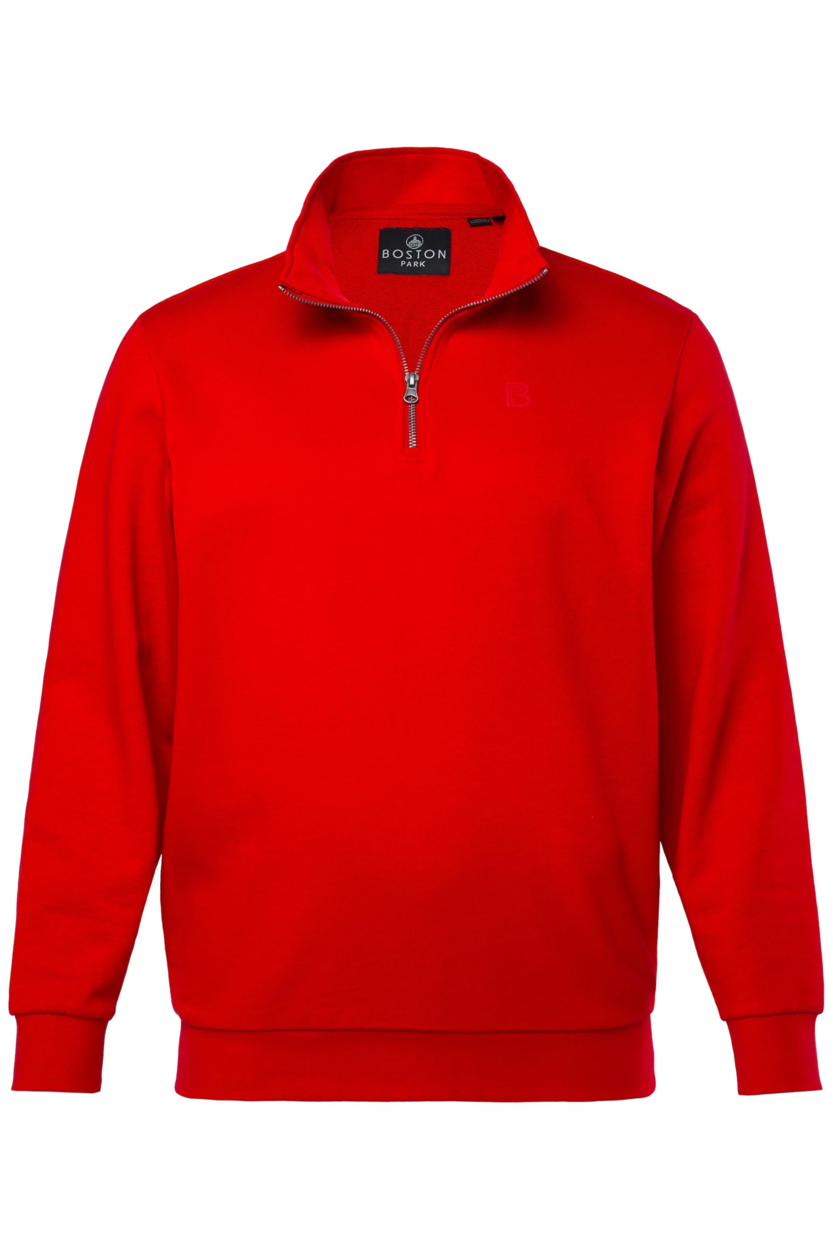 Boston Park Herren große Größen Übergrößen Menswear L-8XL Troyer, Sweat, Stehkragen mit Zipper 844322