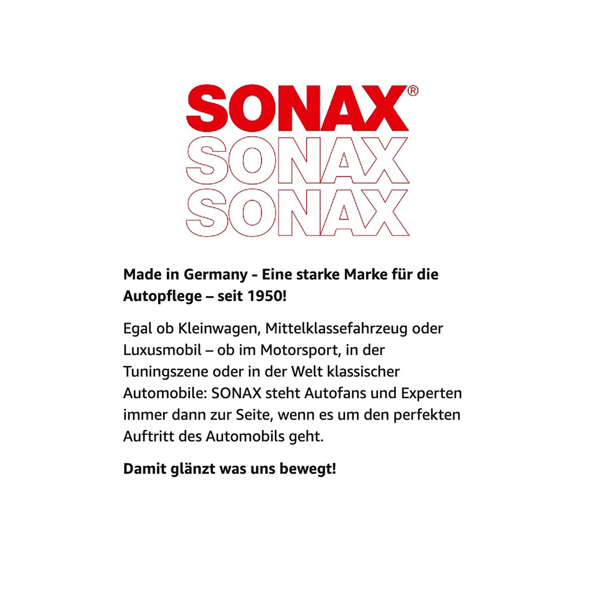 SONAX 6X PREMIUMLEDER Leder Naturleder AUTOPFLEGE Tuch FENSTERLEDER