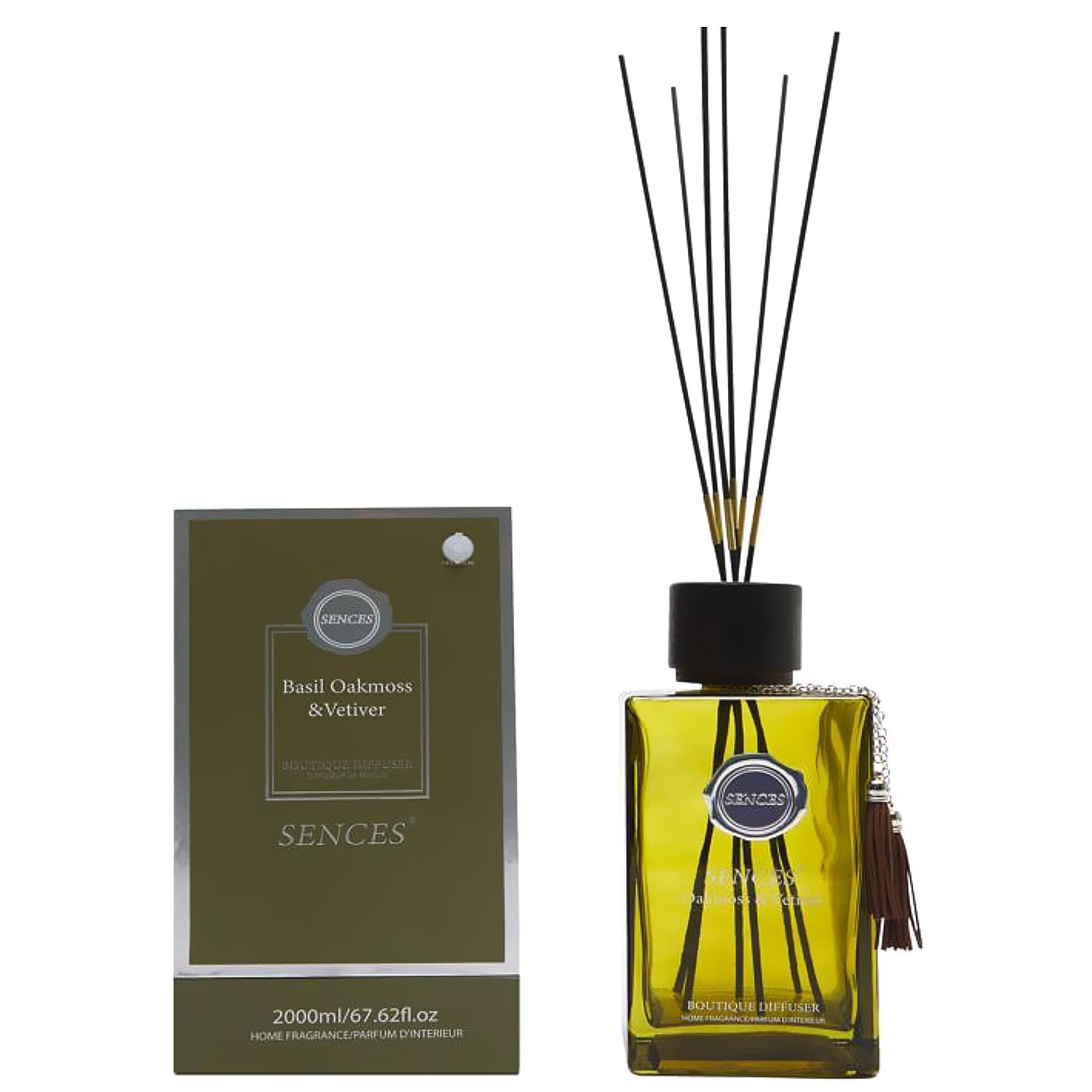 Baltus Sences Boutique Diffuser 2000ml - Basil, Oakmoss & Vetiver