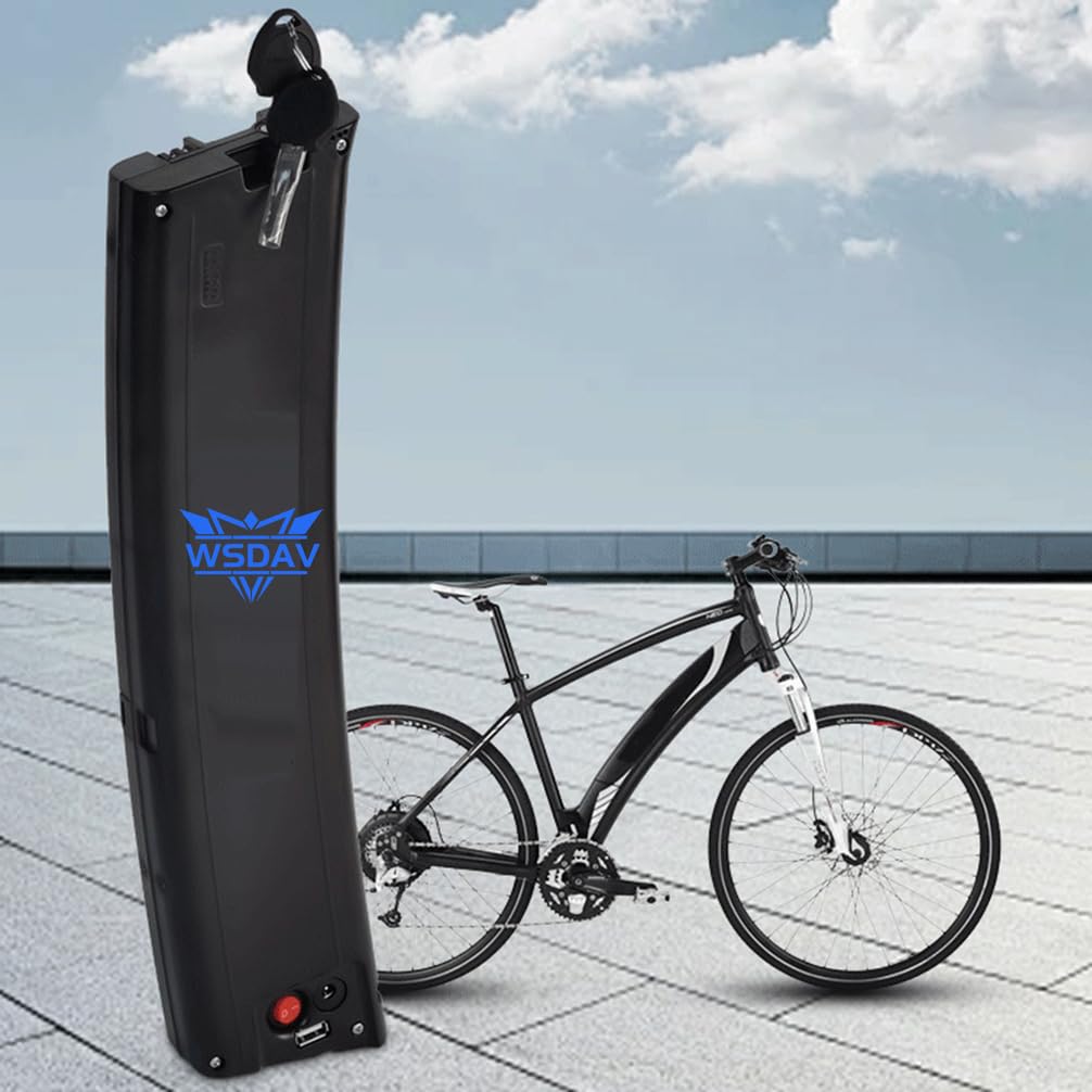 Batteria per e-Bike 24V 10Ah 12.8Ah 14Ah Batteria al Litio 36V 7.8Ah 8.7Ah 10.5Ah Batterie di Forma Curva con Caricabatterie