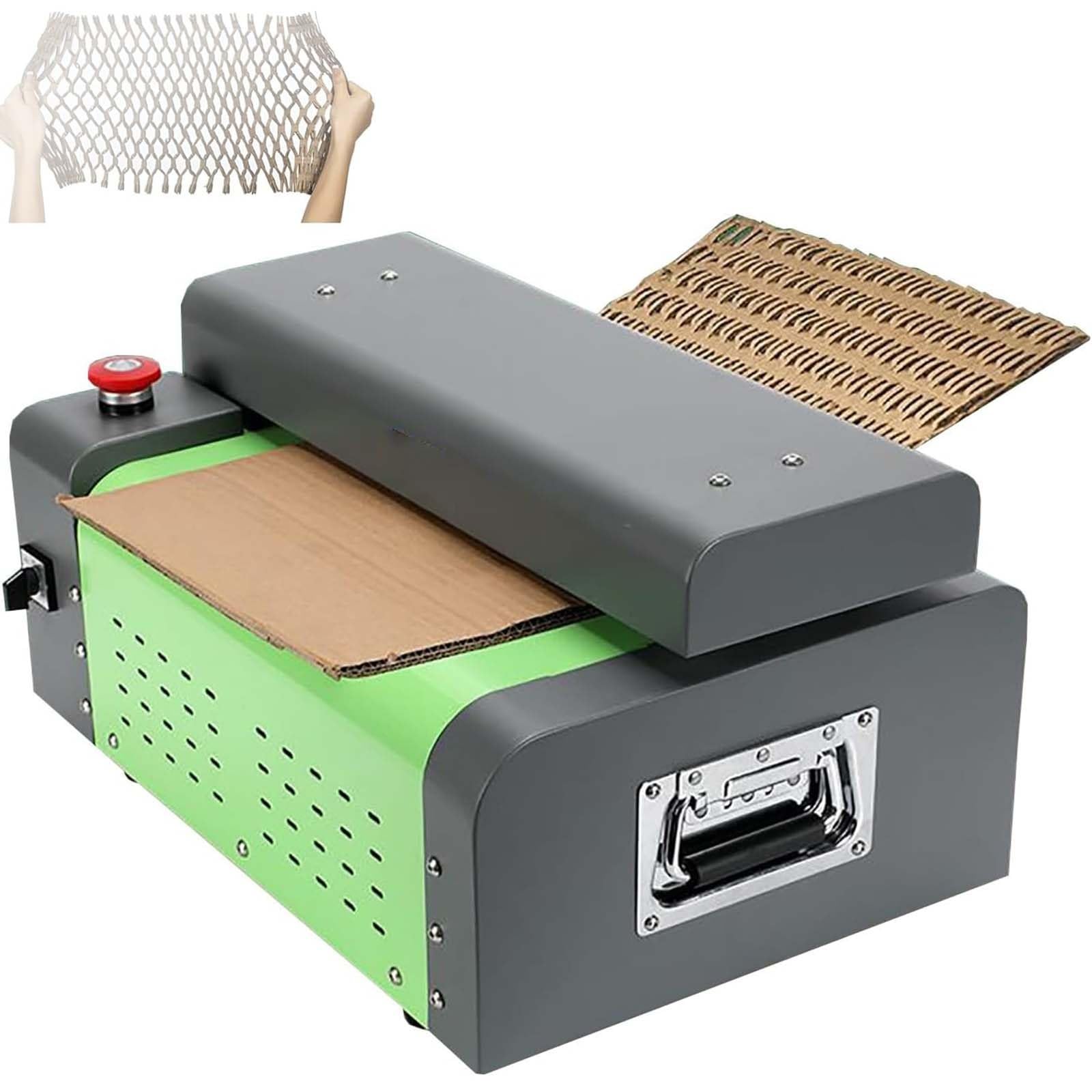 Maszyna Do Wypełnienia Papierowego, Producent Arkuszy Ochronnych, Silnik Przemysłowy 200w, Podajnik 3-m/Min/10ft/Min, Szerokość Cięcia 325mm, Chroni Szkło, Ceramikę, Elektronikę Przy Wysyłce