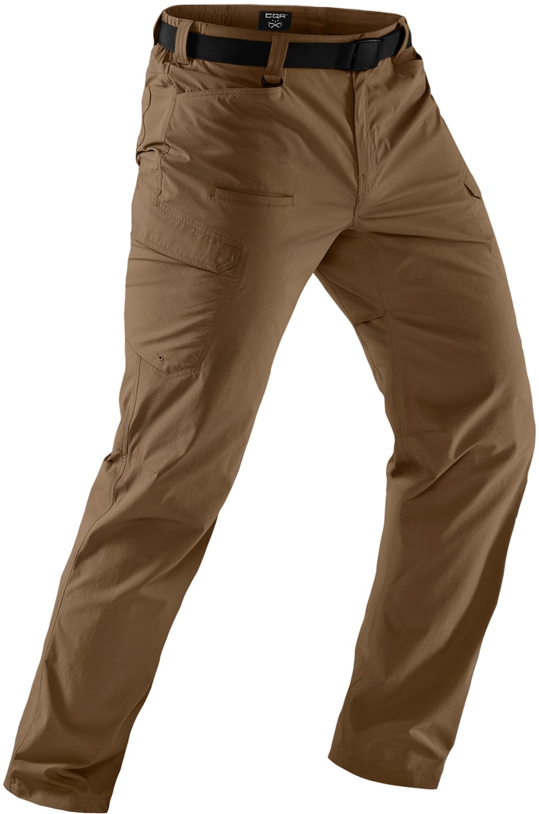 CQR Men's Quick Dry Tactical Pants, Water Resistant Outdoor Pants, Lightweight Stretch Cargo Work Hiking Pants — view 15