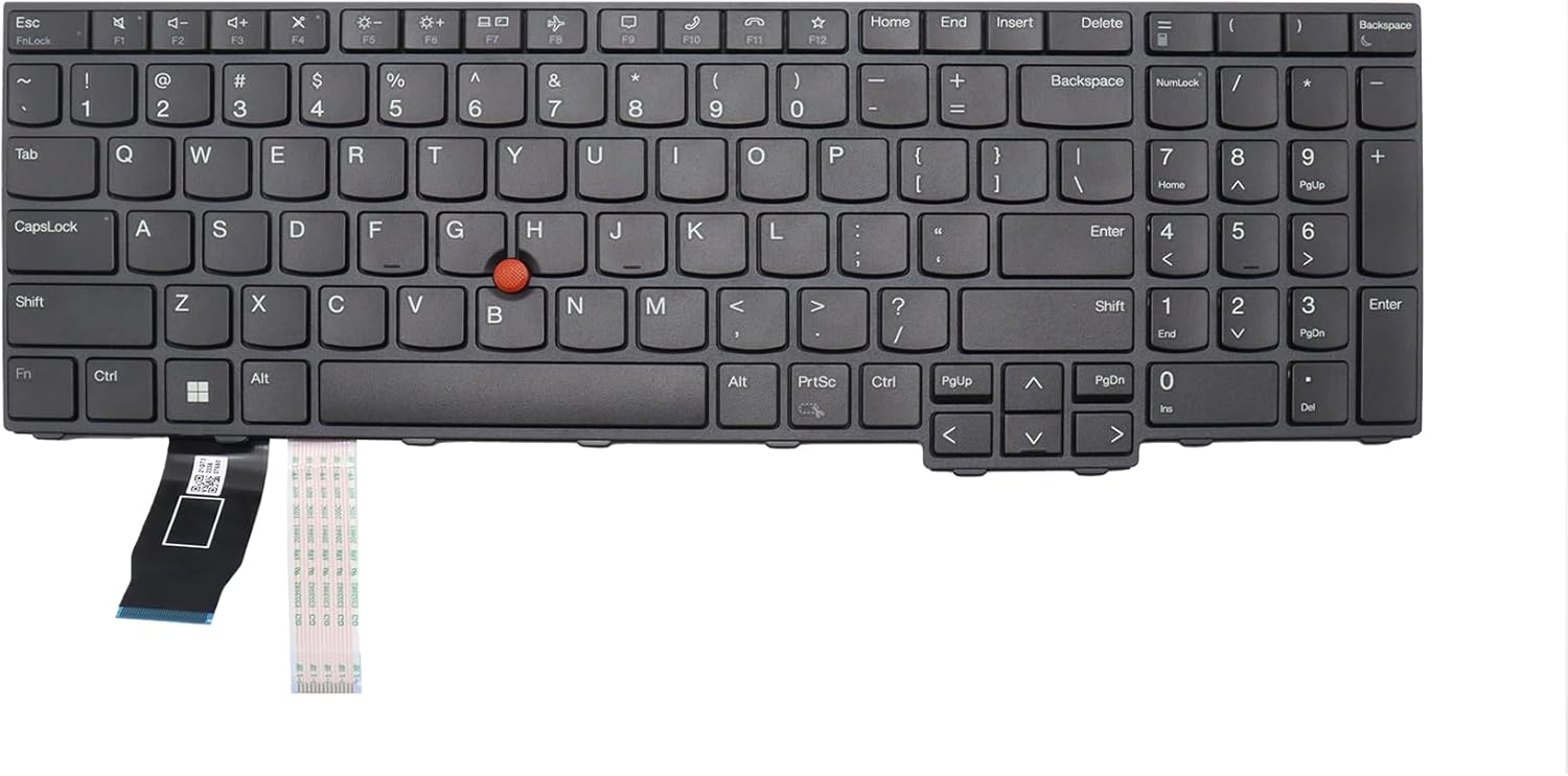 Replacement Keyboard for Lenovo Thinkpad T16 Gen1, P16S Gen1,L15 Gen3 US Layout