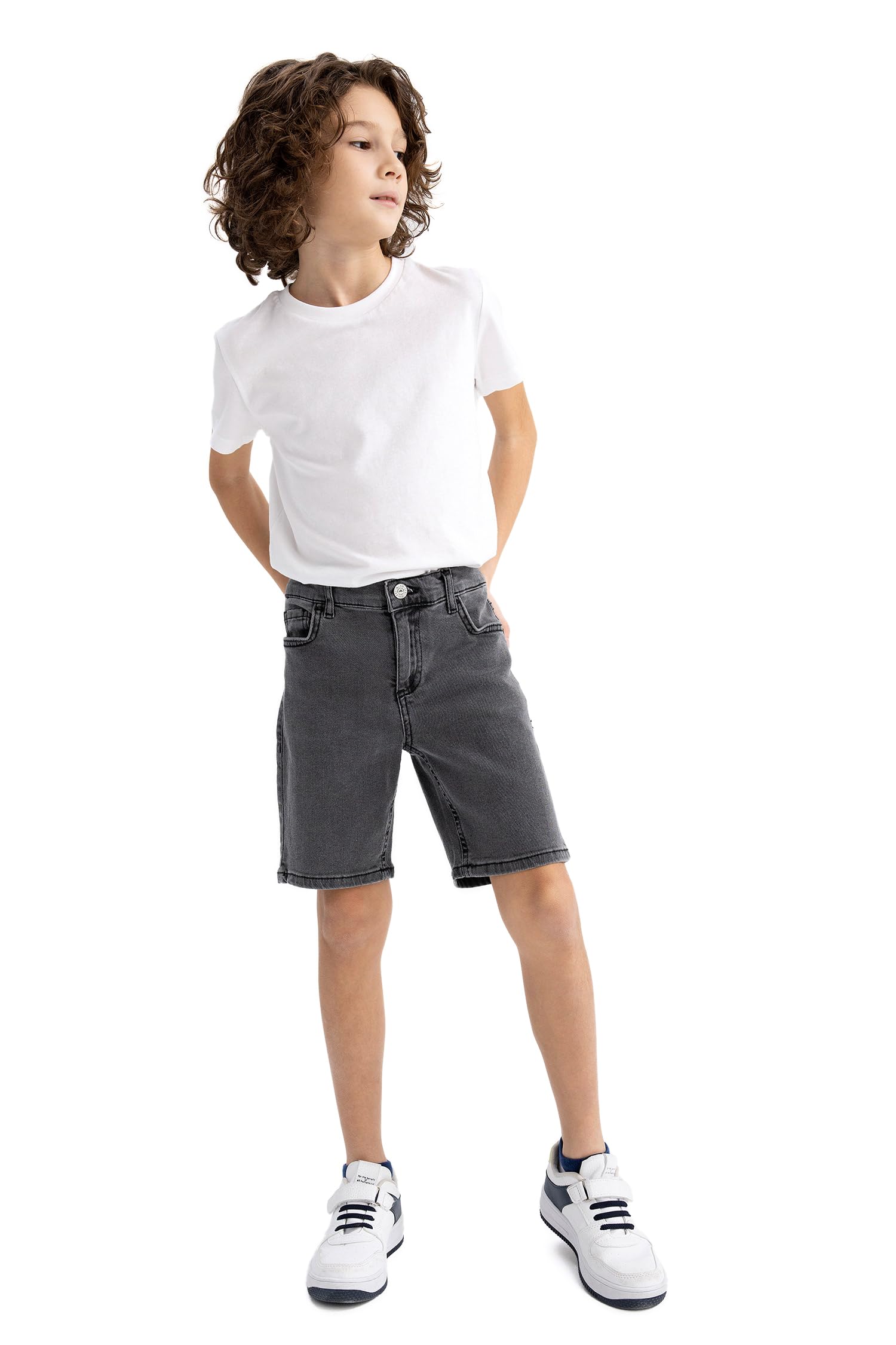 Erkek Çocuk Erkek Çocuk Jean Bermuda