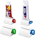 Toothpaste Squeezer, Set of 4 Tube Roller Squeezer, Dispenser, Simple and Practical