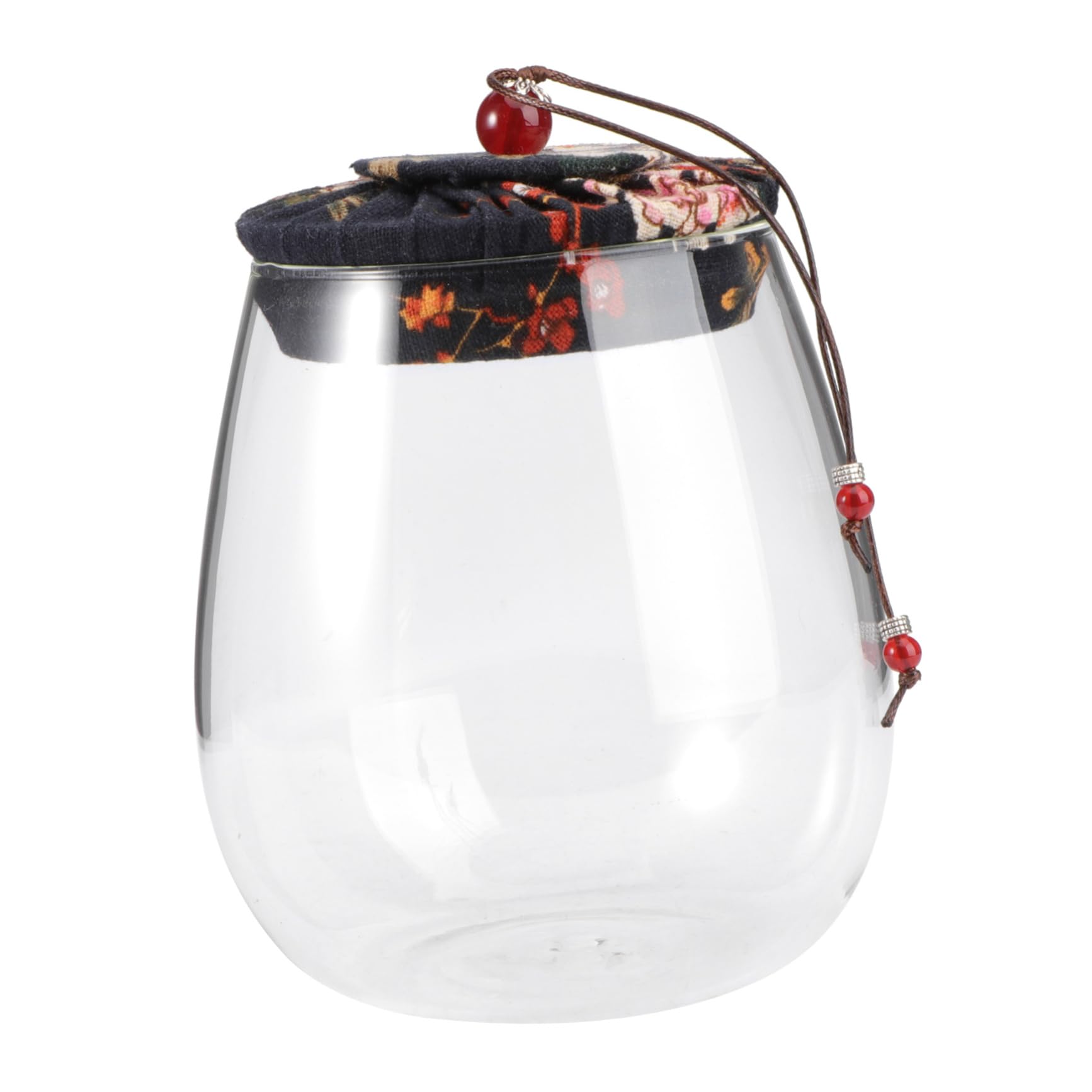 XYIANG 1pc Glass Jar Sealed Jar Cereal Container Terrarium Sealed Canisters Kitchen Pantry Organizers Glass Containers Storage Container Tea Jar Teapot Heat-Resistant Glass Coffee