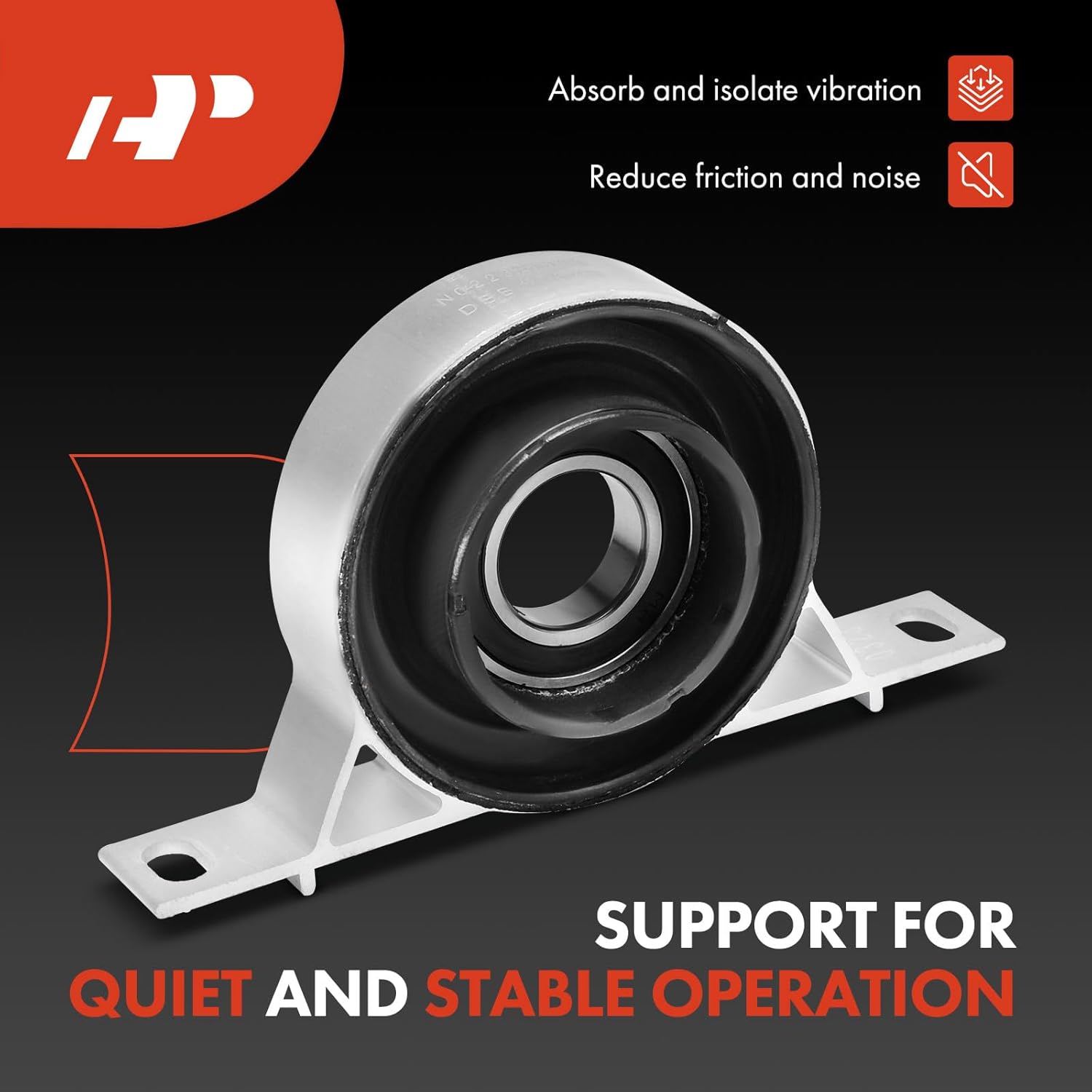 A-Premium Drive Shaft Center Support Bearing Carrier Bearing Compatible with BMW 323Ci 2000, 323i 1999-2000, 325Ci 2001-2006, 325i 2001-2006, 328i 1999-2000, 330Ci 2001-2006, Z4 2003-2009, 330i