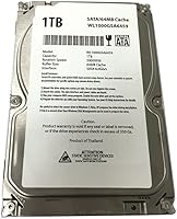 Vista 2 de WL 1TB 64MB caché 5900RPM SATA 6.0Gb/s (silencioso y resistente) Escritorio interno 3.5" Disco duro (PC, CCTV DVR)