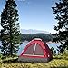 118 Person Camping Tent with Rain Fly and Carrying Bag - Lightweight Outdoor Pop Up Tents for Camping Essentials, Music Festivals, Backpacking, Hiking, or Beach Shelter by Wakeman Outdoors