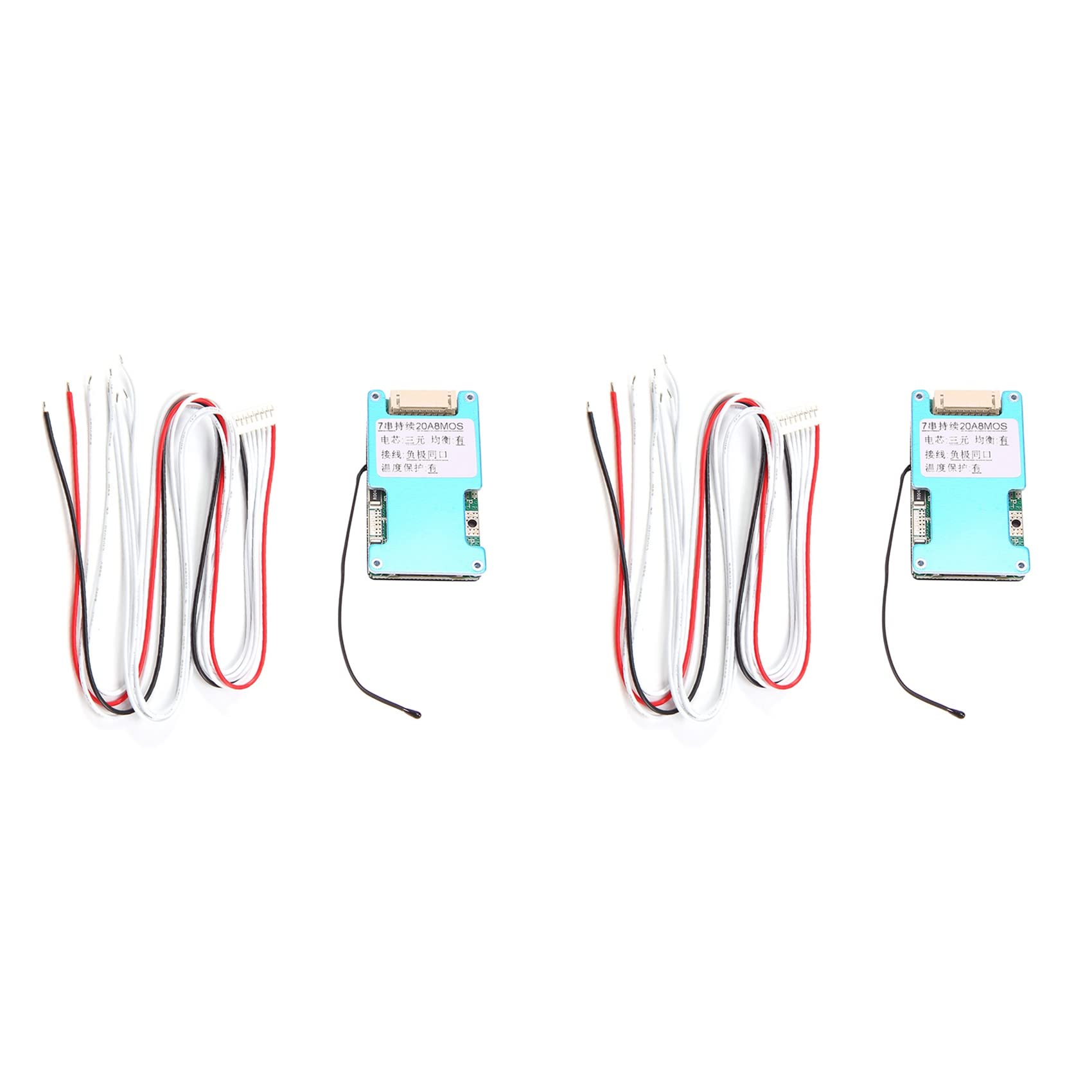 Jnchdghwa As Shown 2X 7S 24V Lithium Battery Protection Board 18650 Balancer Power Bank Charging For Motorcycle Scooter(20A)