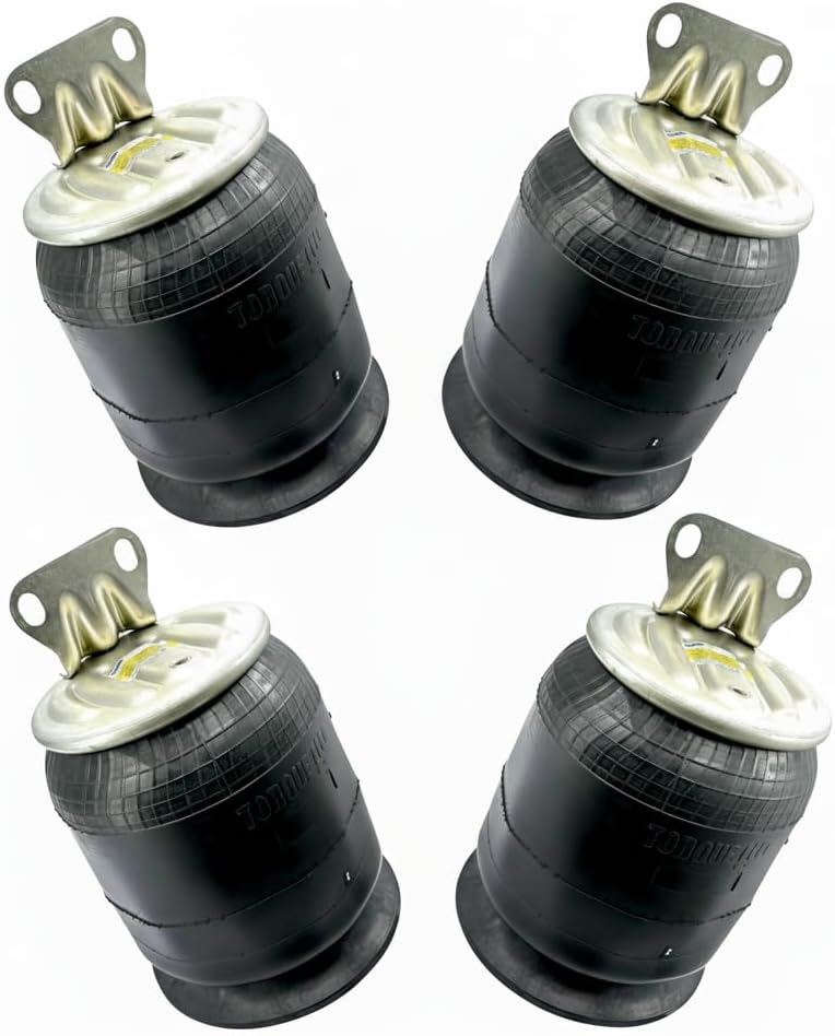 TORQUE 4 PCS Air Spring Bag Replaces Freightliner A16-21558-000 A16-21558-001, SP 558001-KP, 566.ER79562, ContiTech AS602206, 910S‑16P1652 (4 x TR21558)