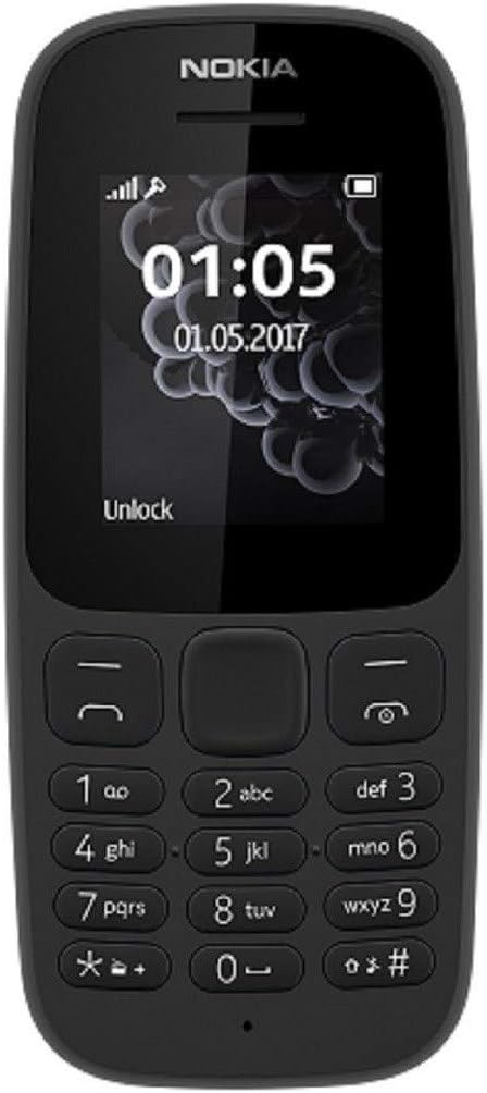 Nokia 105 Single SIM Mobile Phone (2017 Edition) – Black Nokia 105 Single SIM Mobile Phone (2017 Edition) – Black