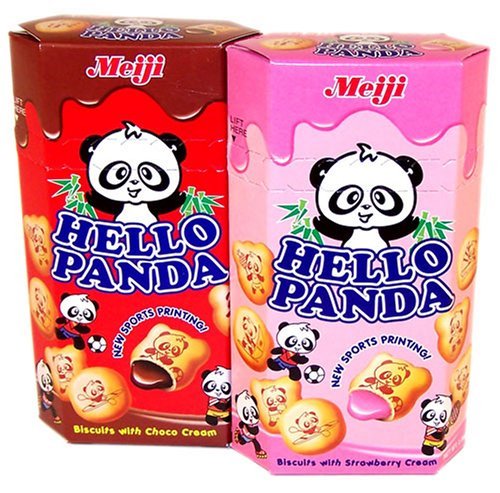 Hello Panda Cookies 2.0 Oz Fun Package 4 by Meiji
