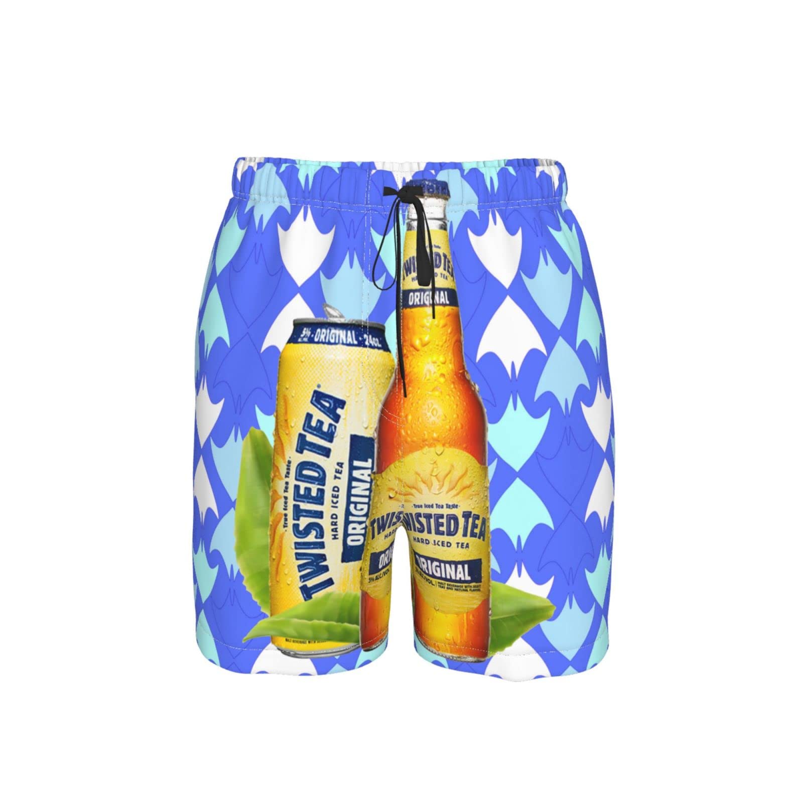 T-Wisted T-Ea Mens Swim Trunks Casual Beach Shorts Quick Dry Summer Boardshorts with Pockets Surf Short Board X-Large