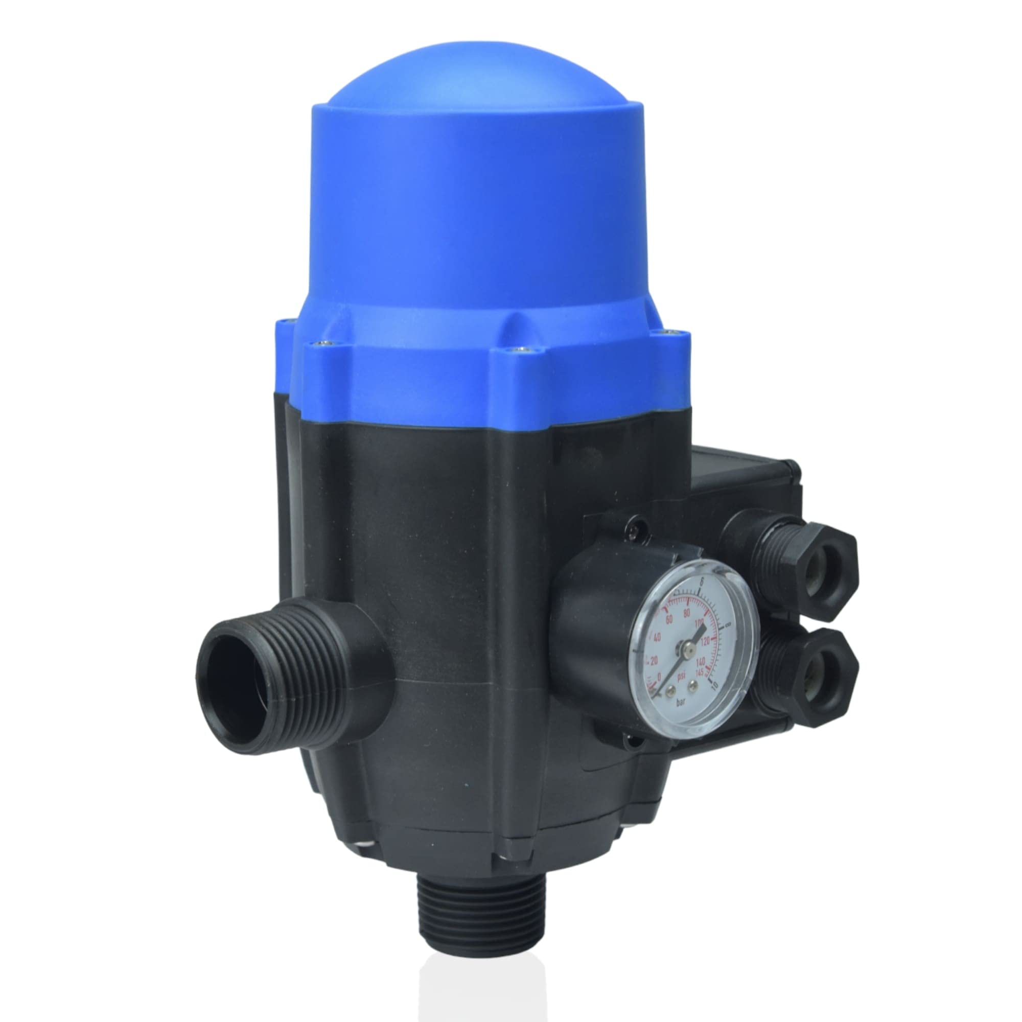 Pressostato SKD-2D 230V monofase per pompa autoclave domestica presscontrol pompa fontana press control manometro Blu E Nero