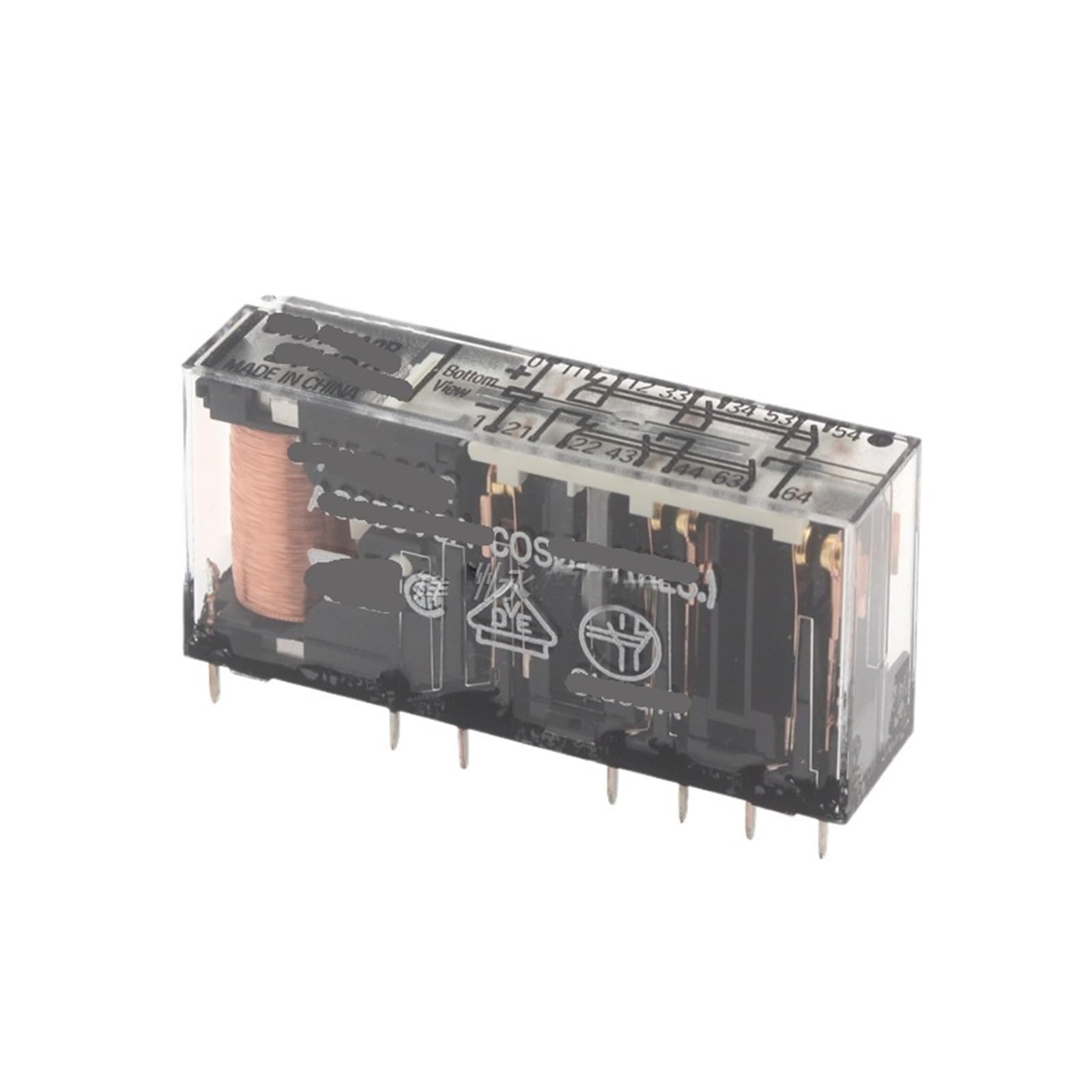 Relé G7SA-4A2B-24VDC para evitar fallos de conmutación en PCB DIP14 2