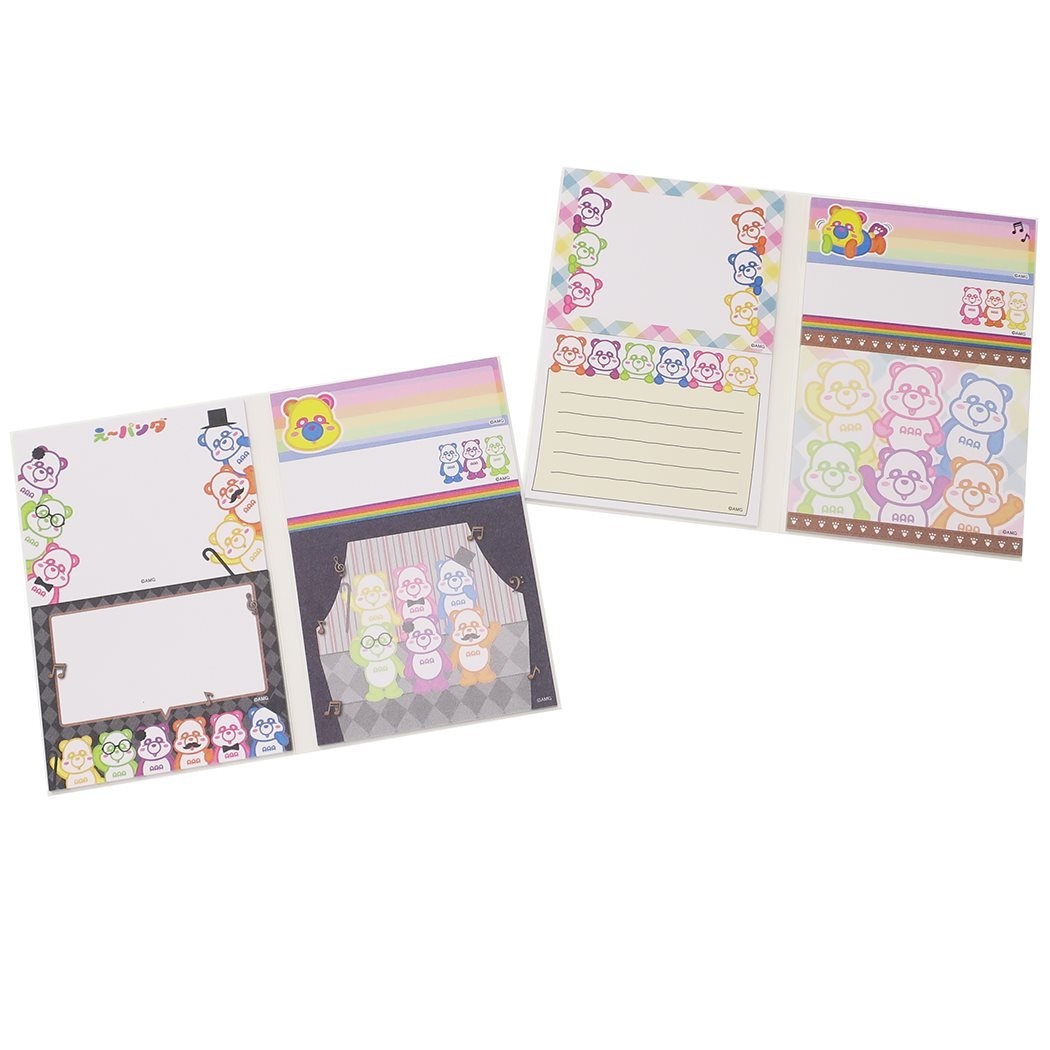 ★新品★AAA  え〜パンダ  ブック型付箋  ２種セット Amazon.co.jp: エーパンダ[付箋]ブック型付せんセット/2018NEW AAA