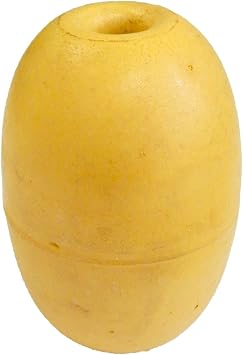 Beau Mac PVC Rope Float 4.5" Yellow