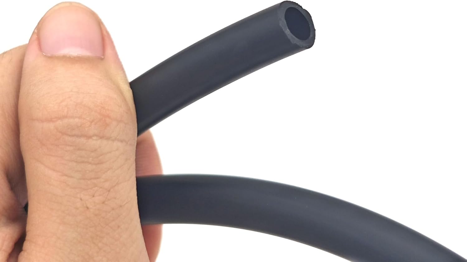 2 Meter 2mm 3mm 4mm 5mm 6mm 7mm 8mm Fluorine Rubber Fuel Tubing Petrol Diesel Oil Line Pipe Black Fluororubber Hose flexible(14x20mm)