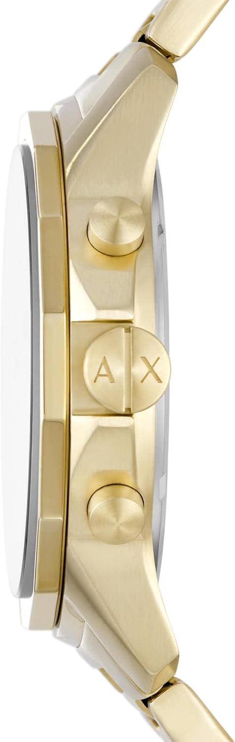 A|X Armani Exchange Chronograph Dress Watch for Men with Stainless Steel, Silicone or Leather Band - Image 3