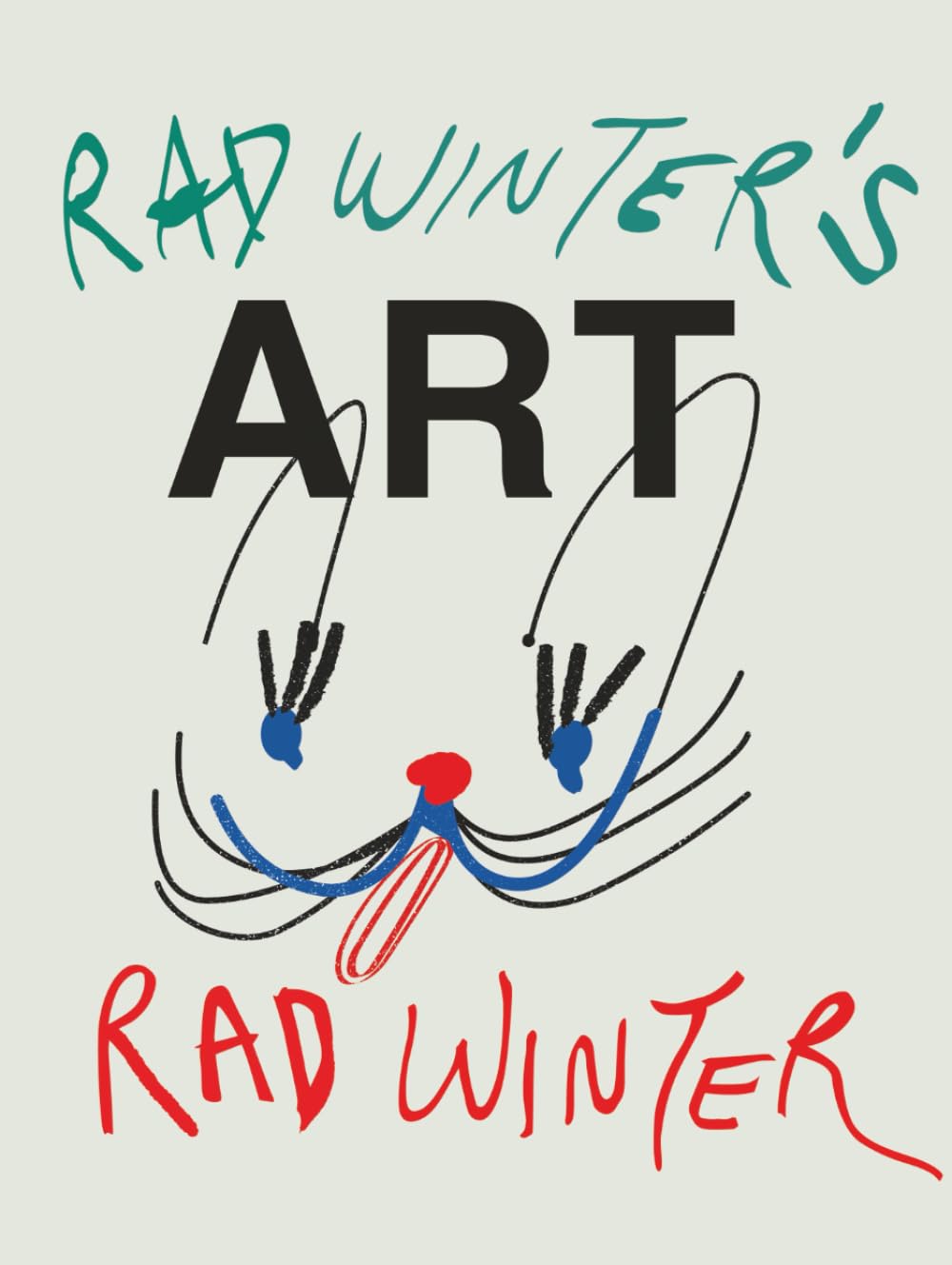 Rad Winter collection d'art contemporain album peintures abstraites grand format