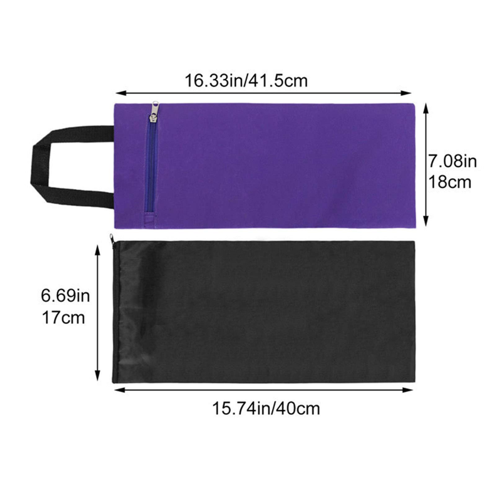 Sac de sable pliable rempli de yoga avec poignée unique pour les poids de yoga et l'entraînement de résistance Sac de sable lesté en toile tendance Sacs de sable lestés