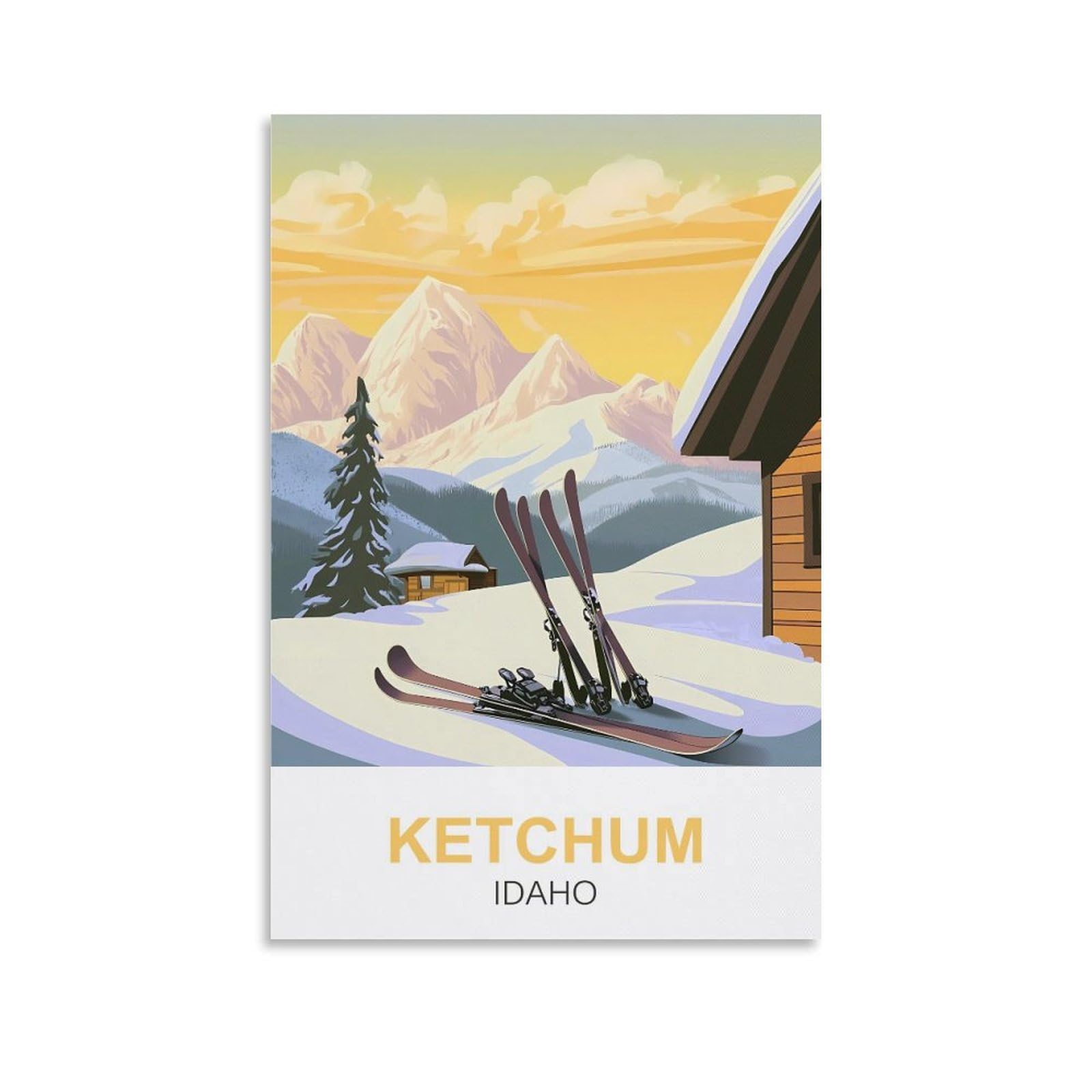 2000-Teile-Puzzle, Ketchum, Idaho, Puzzles mit 2000 Teilen für Jugendliche und Kinder, Puzzle-Unterhaltungsspielzeug, Denksportaufgabe, 100 x 70 cm