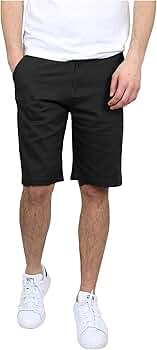 Galaxy by Harvic Men's 5-Pocket Flat-Front Slim-Fit Cotton