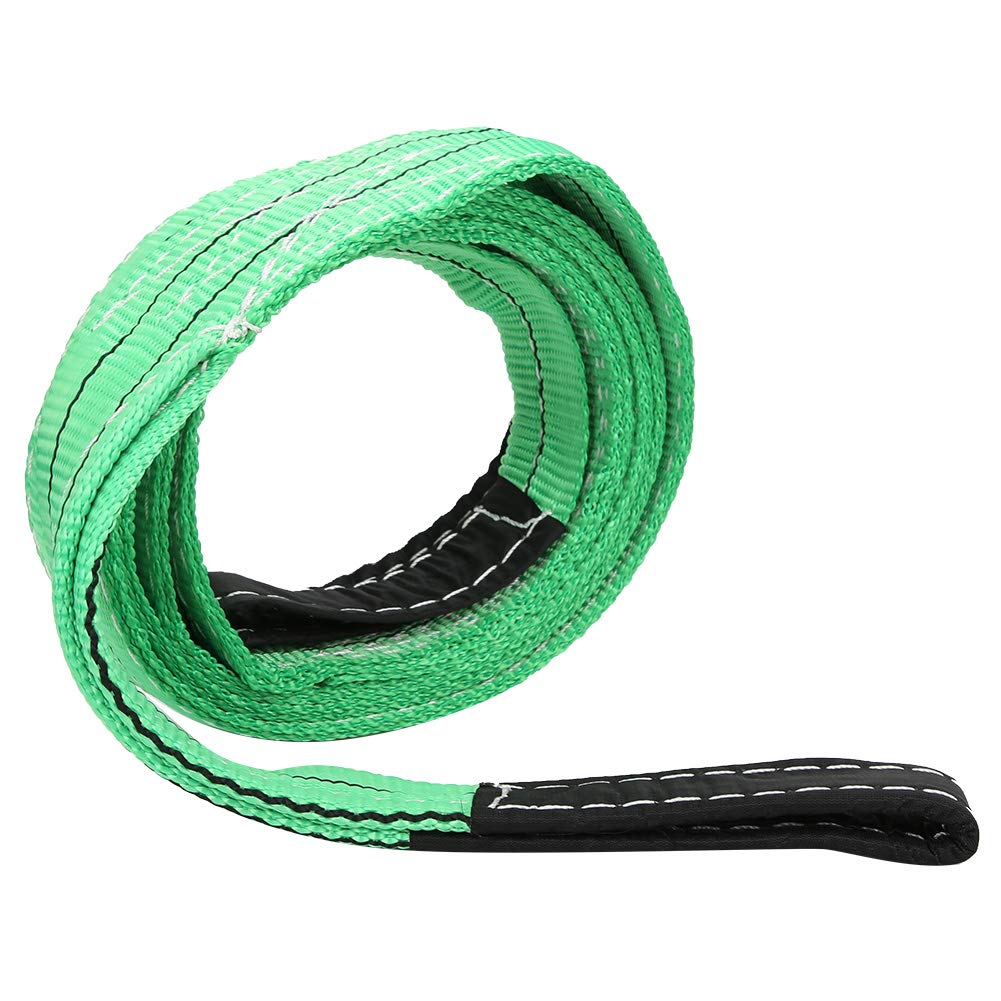 Cinghia Imbracatura in Poliestere 3 Metri x 50 Mm per Sollevamento Carichi Cinghia di Traino Industriale Movimentazione Merci Verricello Gru