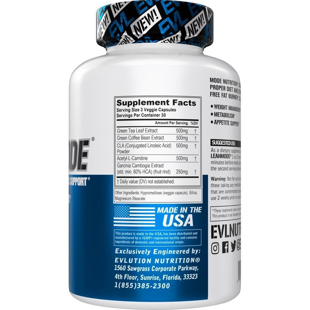 l carnitine plus green coffee extract Amazon.com: EVL Metabolic Energy Supplement - Multipurpose Herbal Metabolic  Support with Invigorating Green Coffee Bean Extract - LeanMode Green Tea and  Garcinia Cambogia Capsules