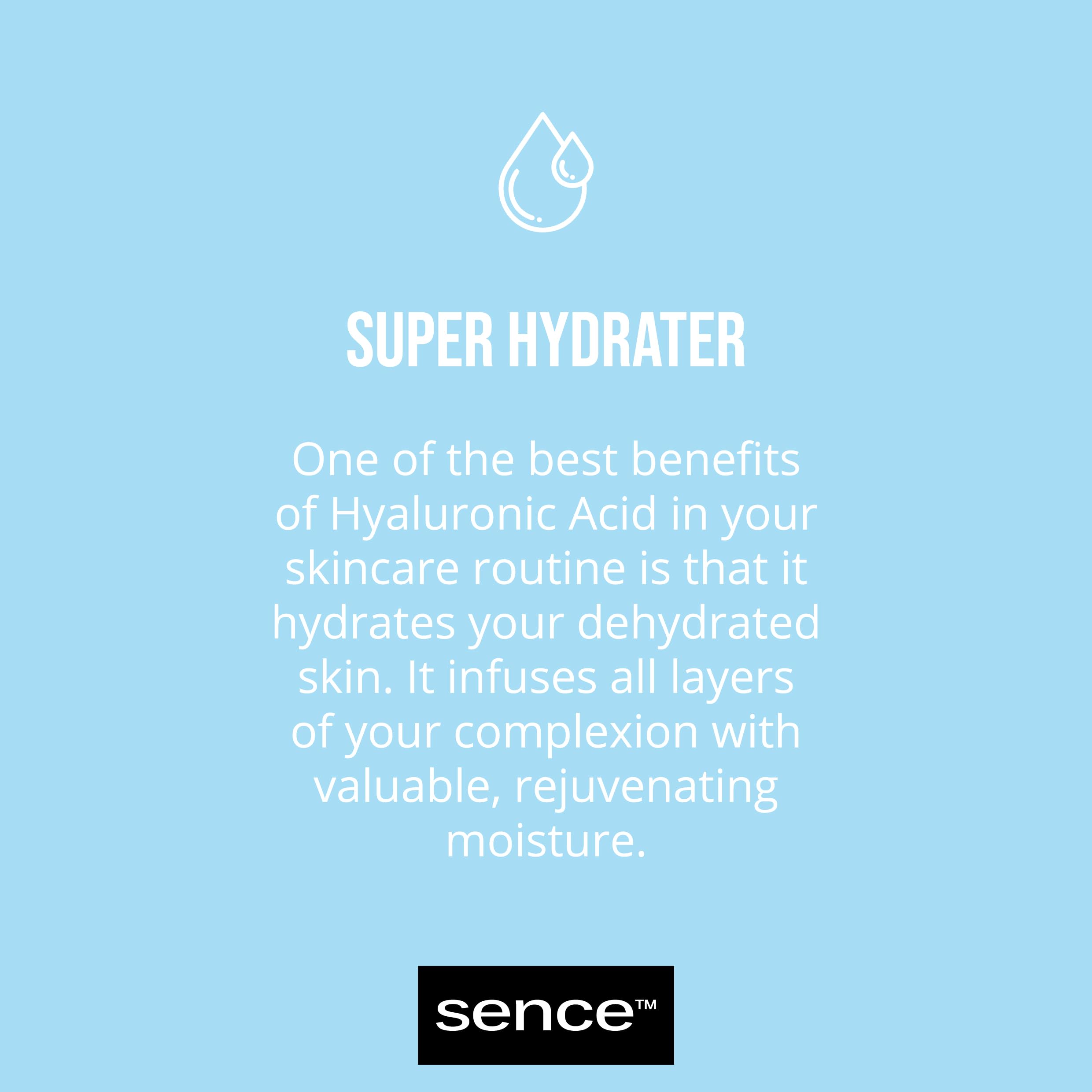 Sence Balm Hydro Shock, pomadka do ust z kwasem hialuronowym i parafiną, kosmetyk do pielęgnacji ust, pielęgnacja na dzień dla gładkich ust, wegańska pomadka do ust (2 x 4,3 g)