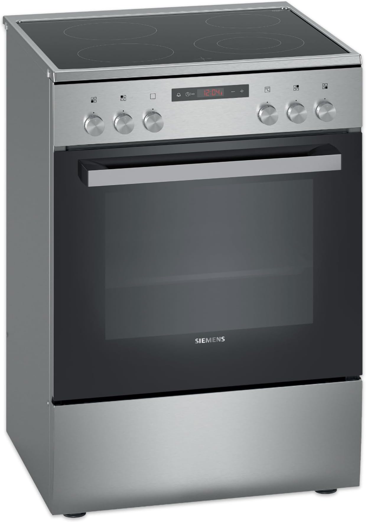 Siemens IQ300 Free Standing 66L Electric Cooker, 60cm Cooker, Ceramic Cooker, German Engineering Cooking Range HK8Q3A150M