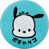 マイメロディ 刺繍缶バッジ イオン限定】「マイメロディ刺しゅう缶バッジ」「クロミ刺しゅう