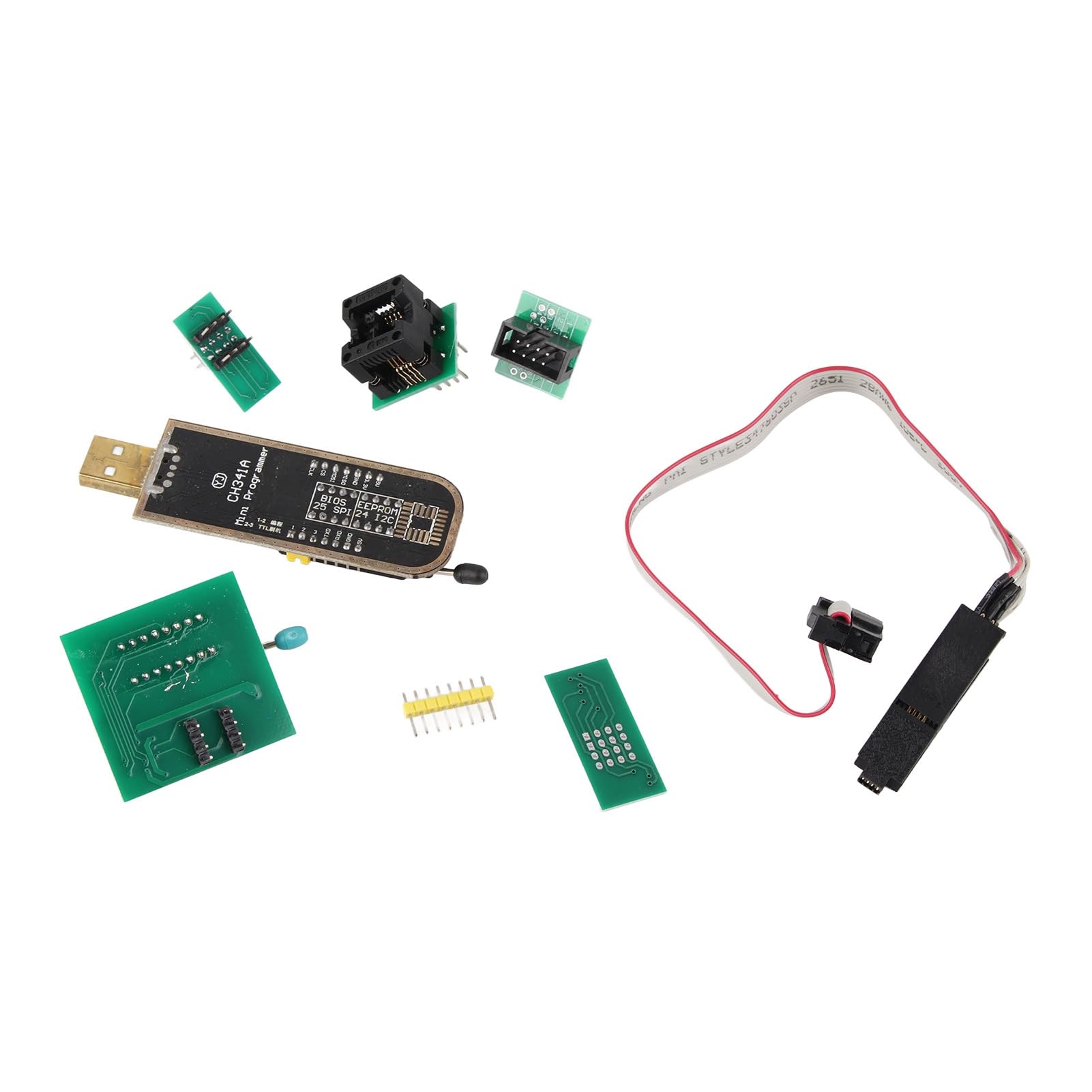 SOP8 Klip Testowy CH341A Programator USB Flash 1.8 V Adapter SOP8 do DIP8 Moduł Konwertera Gniazda Adaptera