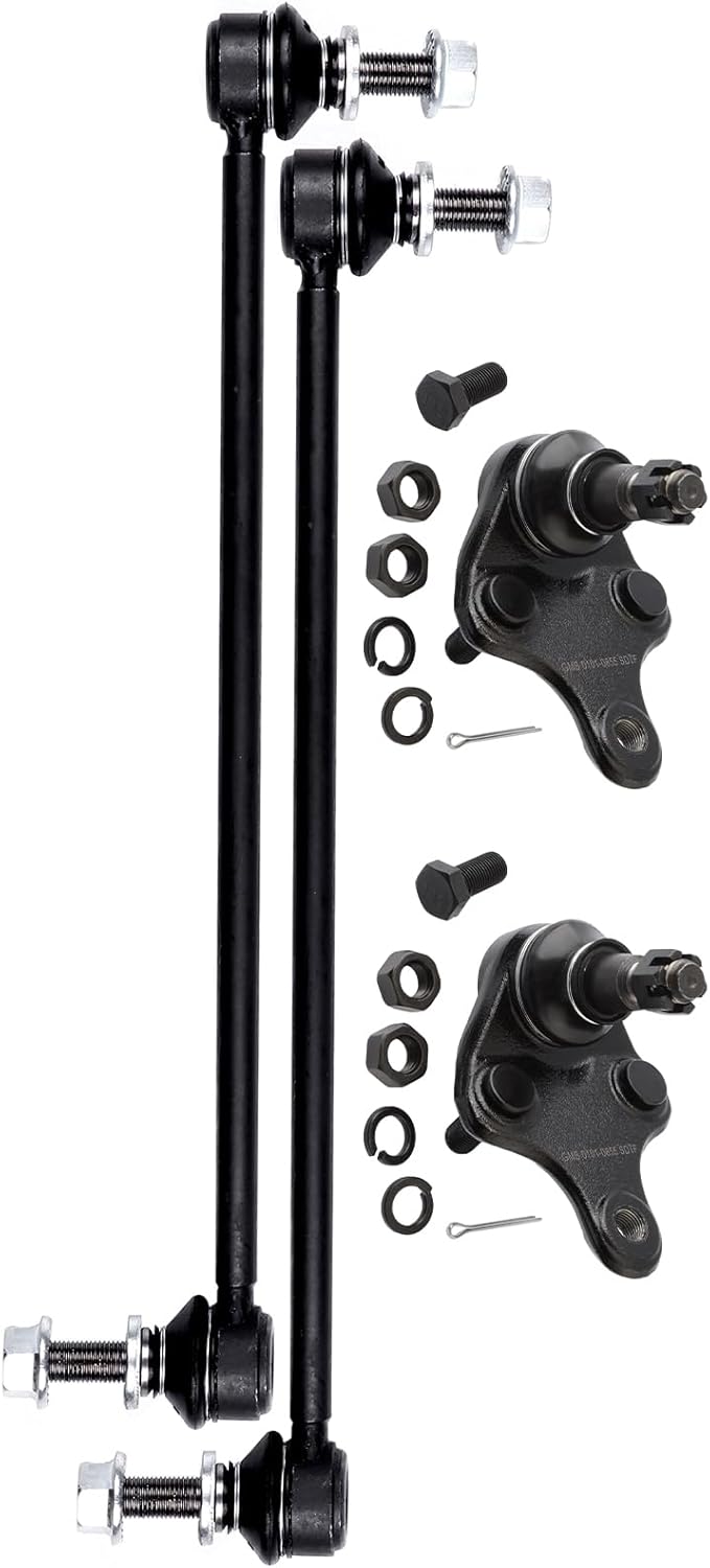 ASAPE 4PCS Front Ball Joint Suspension Kit Fit for 2015-2017 for Lexus NX200t 2011-2016 for Scion tC 2008-2015 for Scion xB 2017 for Toyota Corolla iM 2006-2017 for Toyota for RAV4