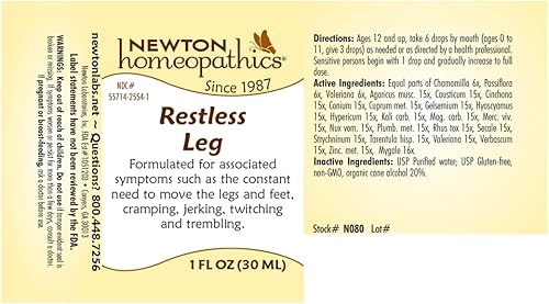 Miniatura 2 de Newton Labs Restless Leg, 1 fl. oz.