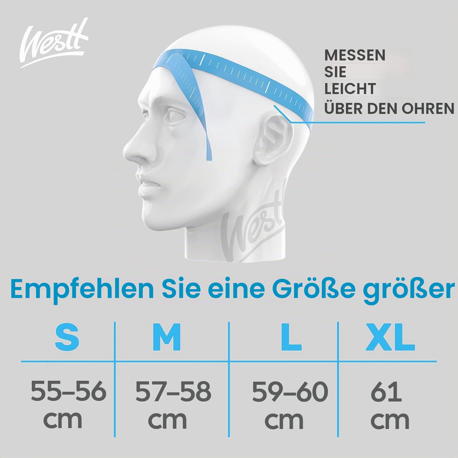 Westt Motocross Helm Integralhelm Motorradhelm ECE 22.06 geprüft – Enduro Helm mit Visier und Sonnenlende für Herren & Damen – Robuste ABS-Schale, Waschbares Innenfutter– ideal für Enduro, Stadt, MTB