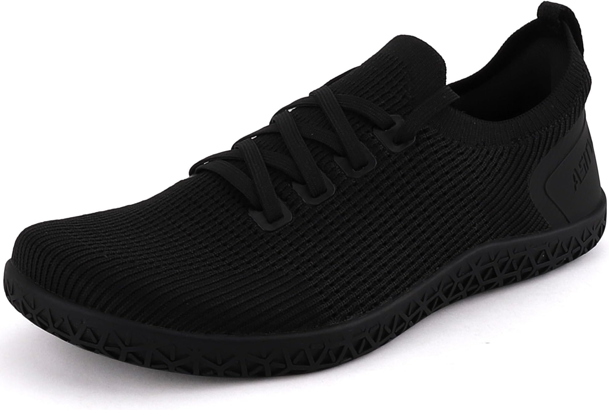 Women's Wide Barefoot Zero Drop Sole Minimalist Width Toe Box Walking Shoes Sneakers Colourful Knit Upper