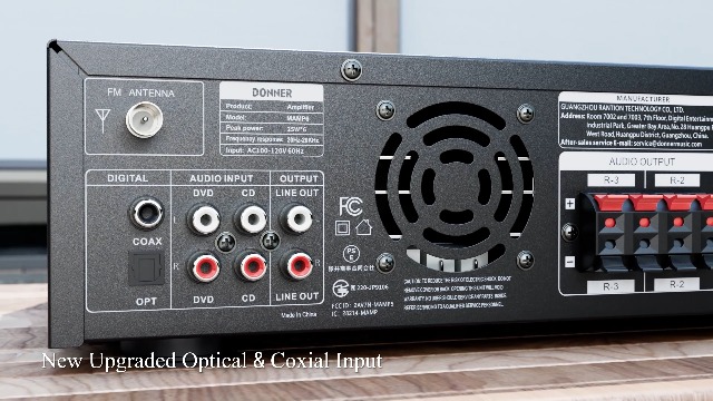Amazon.com: Donner Stereo Receivers, Premium 1000W Peak Power 6