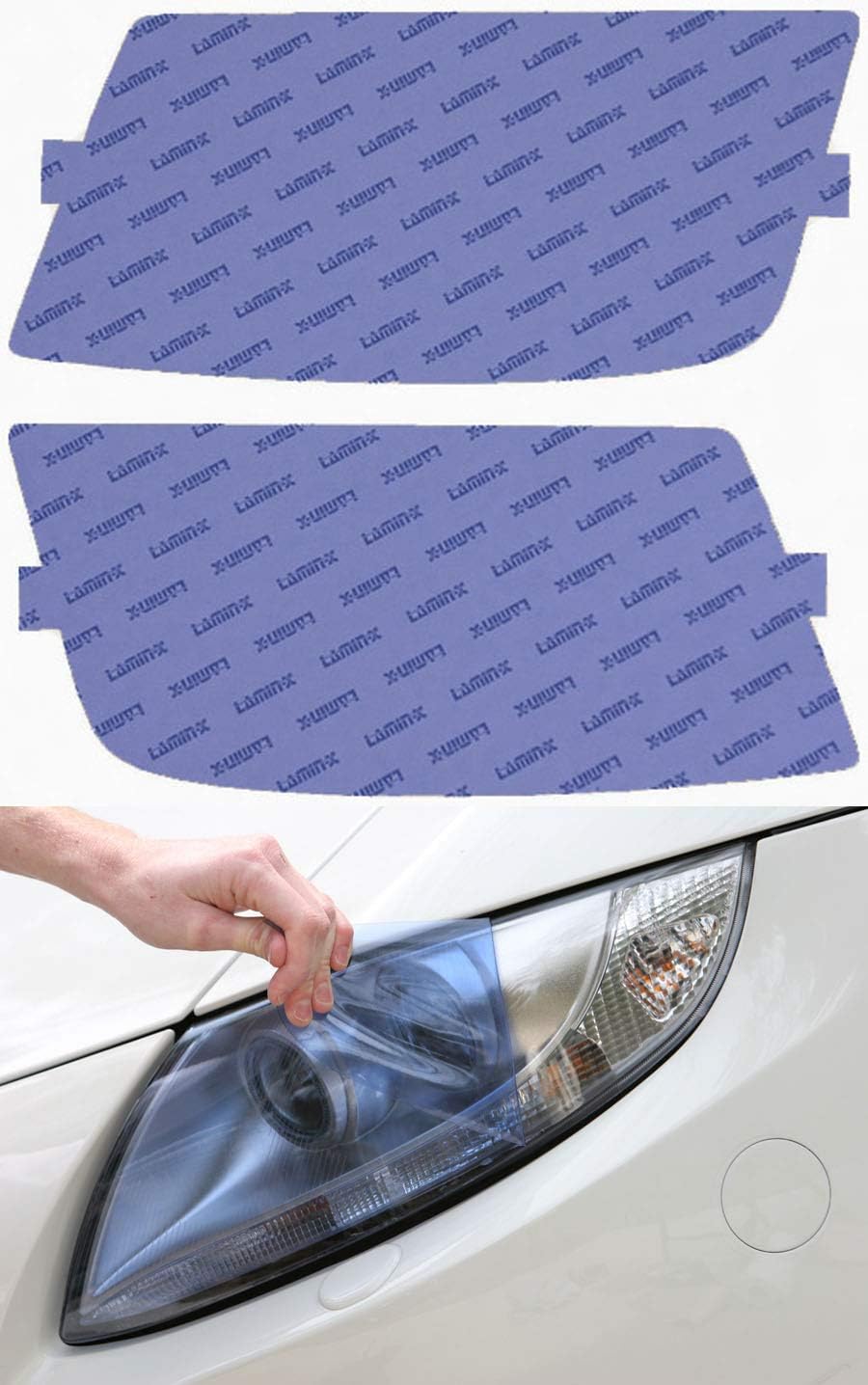 Lamin-x Custom Fit Blue Headlight Covers for VW Jetta (99-04)