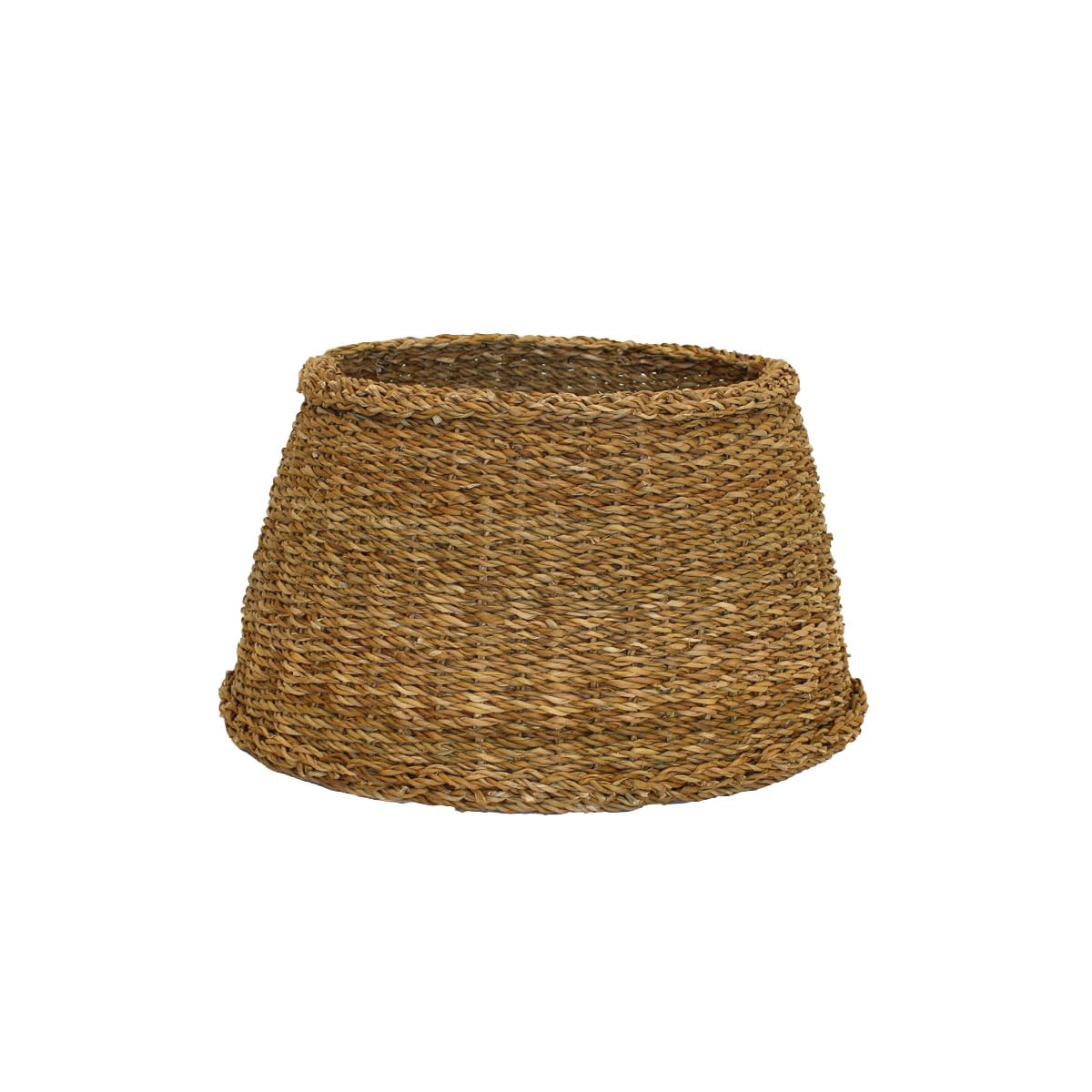 Charlies Brown Large Natural Seagrass Christmas Tree Skirt