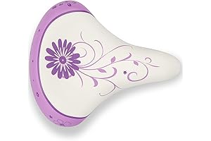 AVASTA Girl Bike Seat, Waterproof Wide Soft Bike Cushion