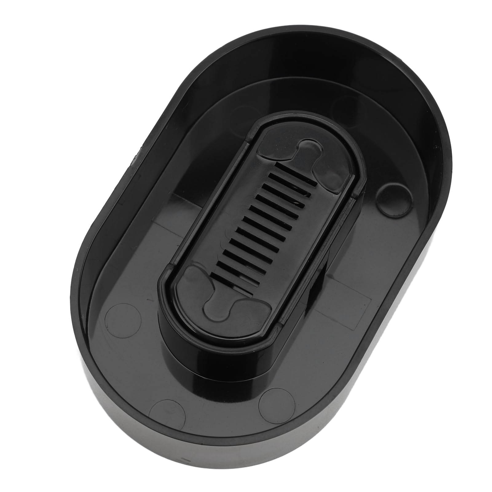 Beard Hair Clipper Rinser, Push Type Beard Trimmer Cleaner Easy to Operate for Travel Use (Black)