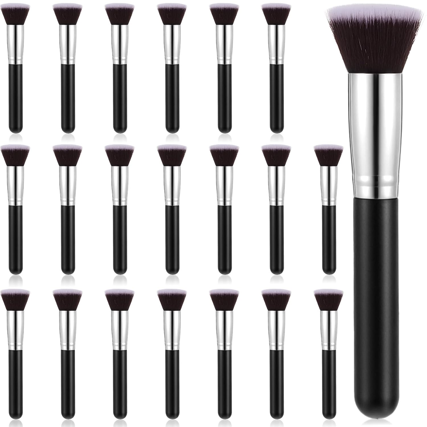 Foundation Brush BB Cream Makeup Brushes Loose Powder Brush Flat Kit